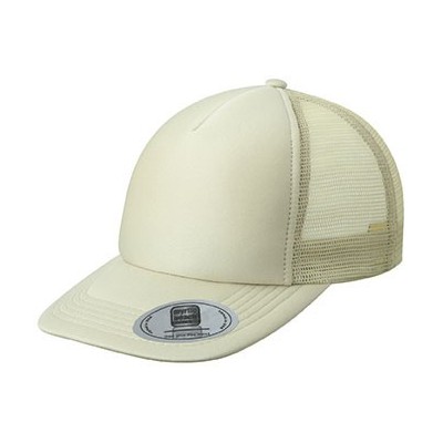 Cappelli 5 Panel Flat Peak Cap colore khaki taglia UNICA