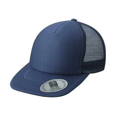 Cappelli 5 Panel Flat Peak Cap colore navy taglia UNICA