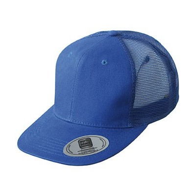 Cappelli 6 Panel Flat Peak Cap colore royal taglia UNICA