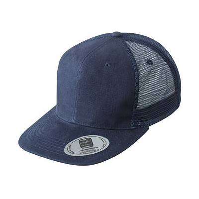 Cappelli 6 Panel Flat Peak Cap colore navy taglia UNICA