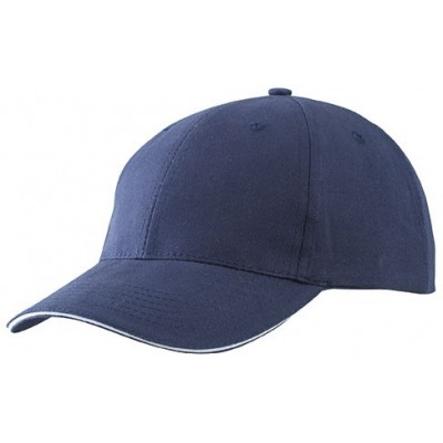 Cappelli Light Brushed Sandwich Cap colore navy/white taglia UNICA
