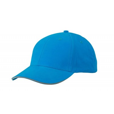 Cappelli Light Brushed Sandwich Cap colore turquoise/beige taglia UNICA