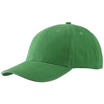 Cappelli Light Brushed Sandwich Cap colore green/beige taglia UNICA