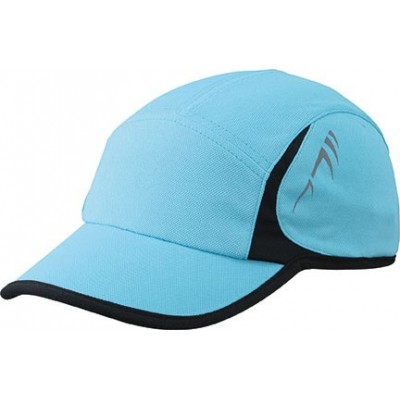 Cappelli Running 4 Panel Cap colore turquoise/black taglia UNICA
