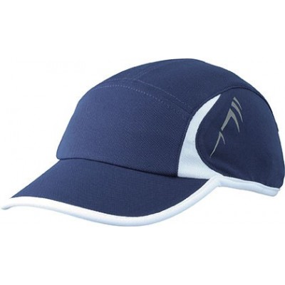 Cappelli Running 4 Panel Cap colore navy/white taglia UNICA