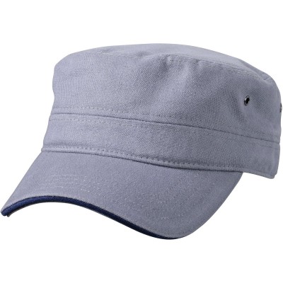 Cappelli Military Sandwich Cap colore dark-grey/navy taglia UNICA