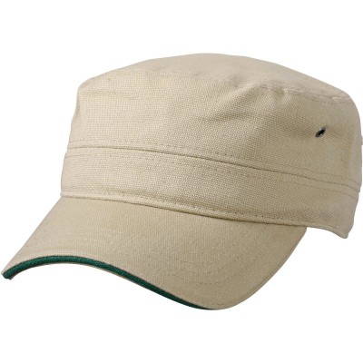 Cappelli Military Sandwich Cap colore khaki/dark-green taglia UNICA