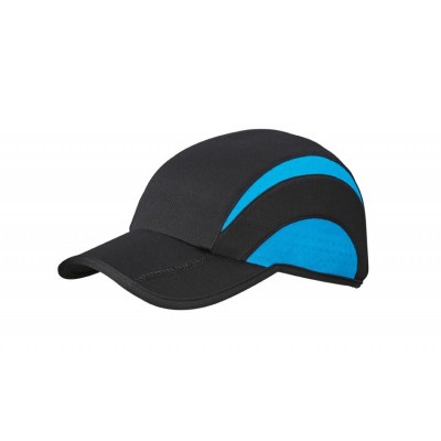 Cappelli 5 Panel Sports Cap colore black/atlantic taglia UNICA