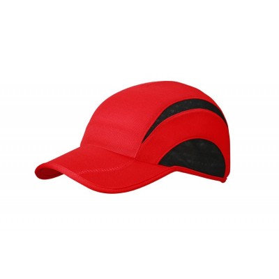 Cappelli 5 Panel Sports Cap colore tomato/black taglia UNICA