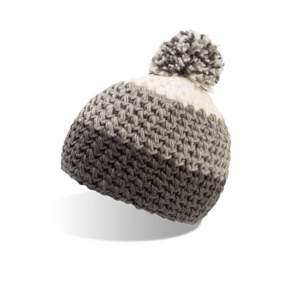 Cappelli Everest Beanie colore grey-grey taglia UNICA