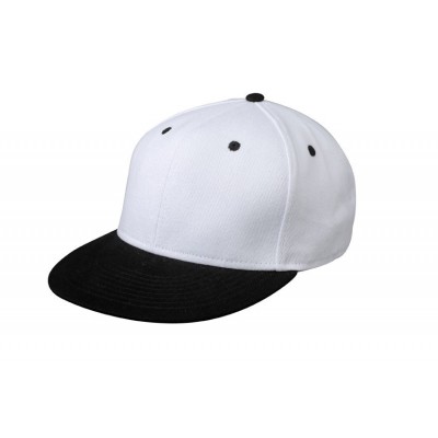 Cappelli 6 Panel Pro Cap colore white/black taglia UNICA