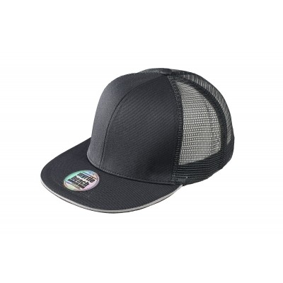 Cappelli Pro Cap Mesh 6 Panel colore black/light-grey taglia UNICA