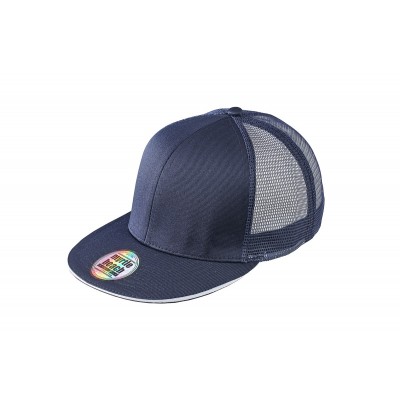 Cappelli Pro Cap Mesh 6 Panel colore navy/white taglia UNICA