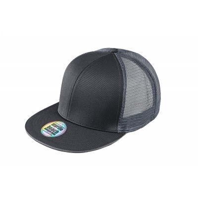 Cappelli Pro Cap Mesh 6 Panel colore black/charcoal taglia UNICA