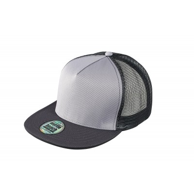 Cappelli Pro Cap Mesh 5 Panel colore grey/black taglia UNICA