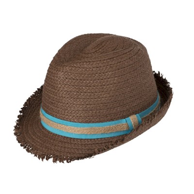 Cappelli Trendy Summer Hat colore nougat/tourquoise taglia S/M