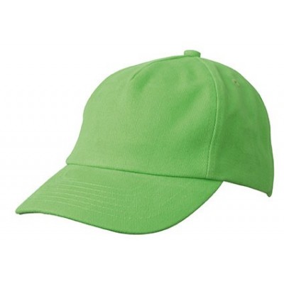Cappelli 5 Panel Kids' Cap colore lime-green taglia UNICA