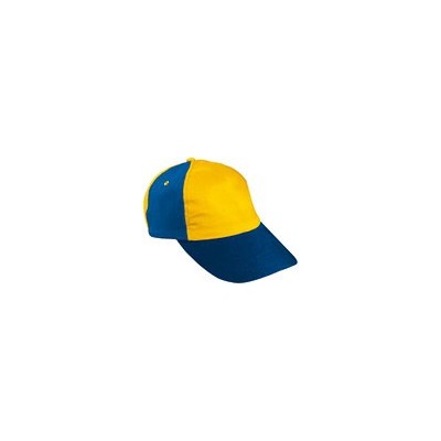 Cappelli 5 Panel Kids' Cap colore gold-yellow/royal/red/navy taglia UNICA