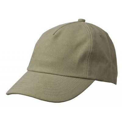Cappelli 5 Panel Kids' Cap colore dark-khaki taglia UNICA