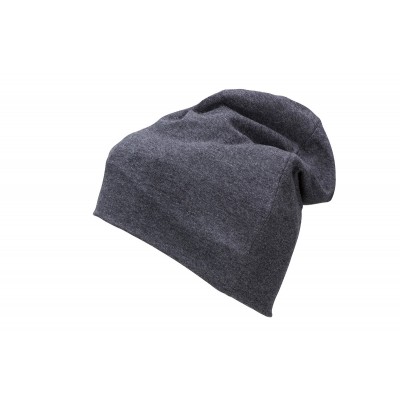 Cappelli Jersey Beanie colore black-melange taglia UNICA