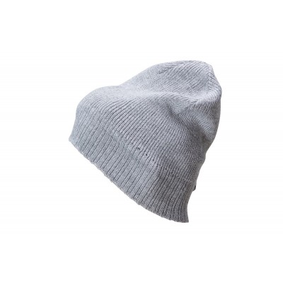 Cappelli Basic Knitted Beanie colore light-grey-melange taglia UNICA