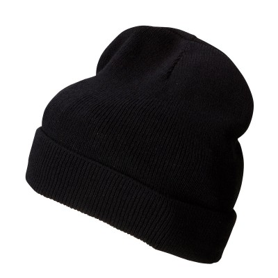 Cappelli Knitted Promotion Beanie colore black taglia UNICA