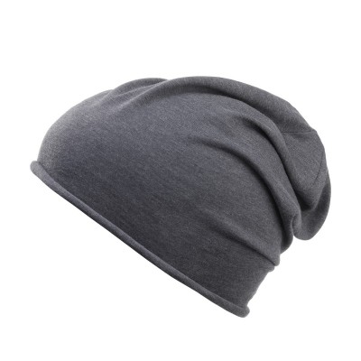 Cappelli Bio Cotton Beanie colore black heather taglia UNICA