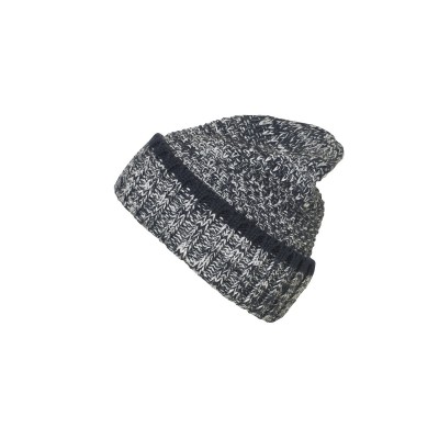 Cappelli Men's Melange Beanie colore navy/white taglia UNICA