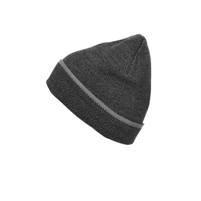 Cappelli Elegant Knitted Beanie colore black/silver taglia UNICA