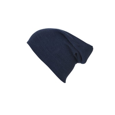 Cappelli Casual Long Beanie colore denim/navy taglia UNICA