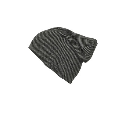 Cappelli Casual Long Beanie colore silver/black taglia UNICA