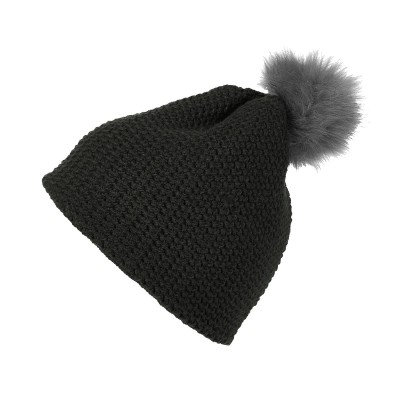 Cappelli Fine Crocheted Beanie colore graphite/silver taglia UNICA
