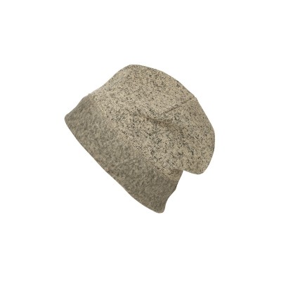 Cappelli Knitted Fleece Workwear Beanie colore stone-melange/black taglia UNICA