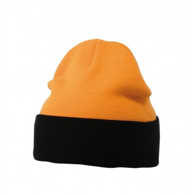 Cappelli Knitted Cap colore orange/black taglia UNICA