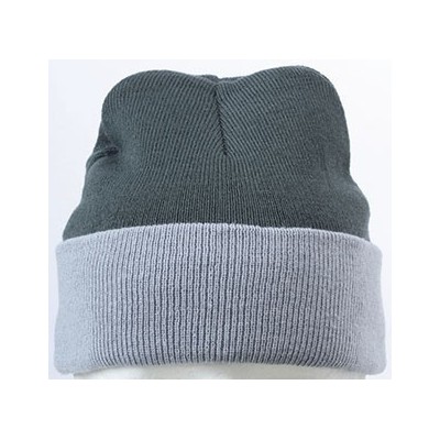Cappelli Knitted Cap colore dark-grey/light-grey taglia UNICA