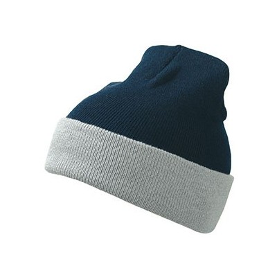 Cappelli Knitted Cap colore navy/grey taglia UNICA