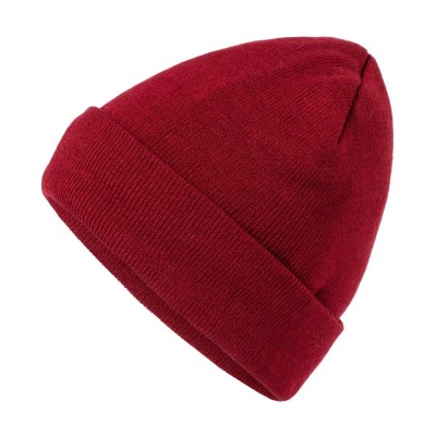 Cappelli Knitted Cap Thinsulate colore burgundy taglia UNICA