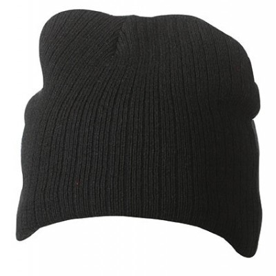 Cappelli Rib Beanie colore black taglia UNICA