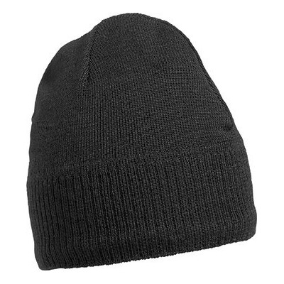 Cappelli Knitted Beanie with Fleece Inset colore black taglia UNICA