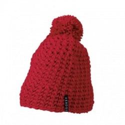 Cappelli Unicoloured Crocheted Cap with Pompon 2