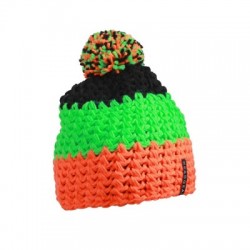 Cappelli Crocheted Cap with Pompon 2