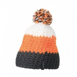 Cappelli Crocheted Cap with Pompon 2