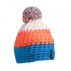 Cappelli Crocheted Cap with Pompon 2