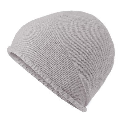 Cappelli Roll-Up Beanie colore light-grey taglia UNICA