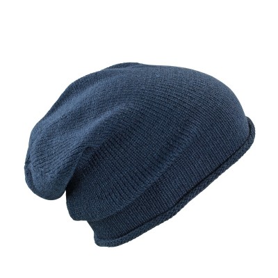 Cappelli Roll-Up Beanie colore dark-denim taglia UNICA