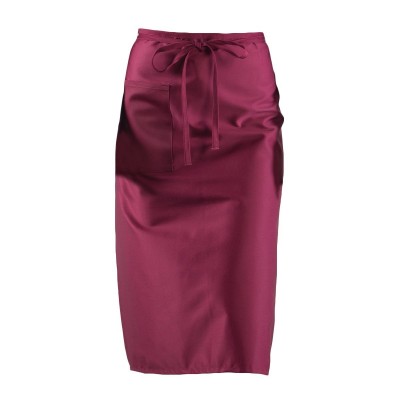 Ho.Re.Ca. Tablier colore burgundy taglia UNICA