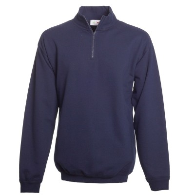 Felpe Half Zip Sweat colore blue taglia S