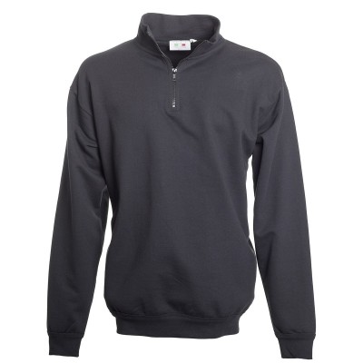 Felpe Half Zip Sweat colore black taglia S