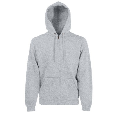 Felpe Zip Through Sweat colore sport grey taglia S