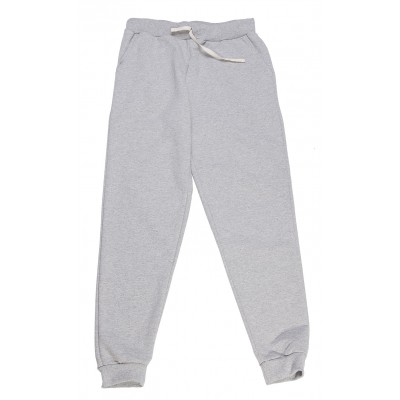 Pantaloni Kids Pants with cuff colore grey heather taglia S